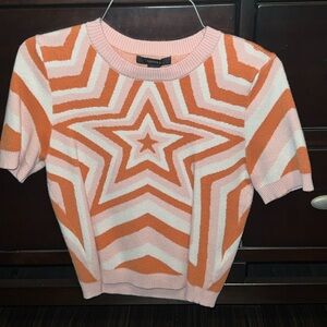 soft big star sweater top